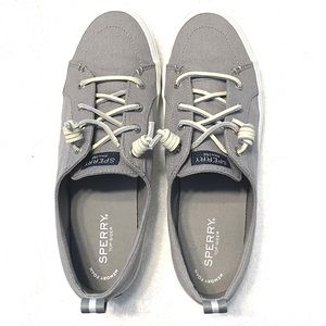 Sperry Top-Siders in Crest Vibe Grey - size 9.5